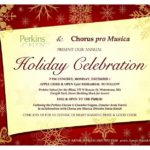 Perkins School for the Blind and Chorus pro Musica flyer